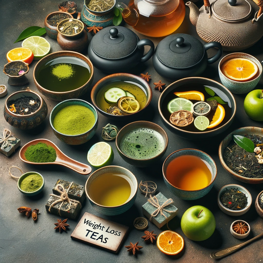 quel thé pour perdre du poids - Lot de thés et infusions théfusion